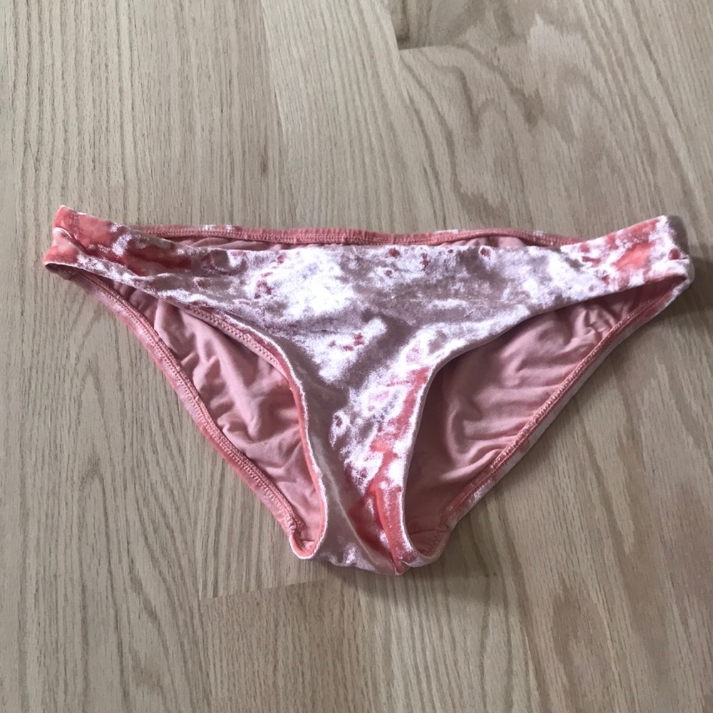 Seafolly dawn to dusk pink velvet bikini bottoms - Picture 4 of 8